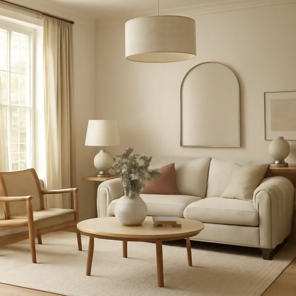 Finished room showing cohesive planning and thoughtful interior design choices