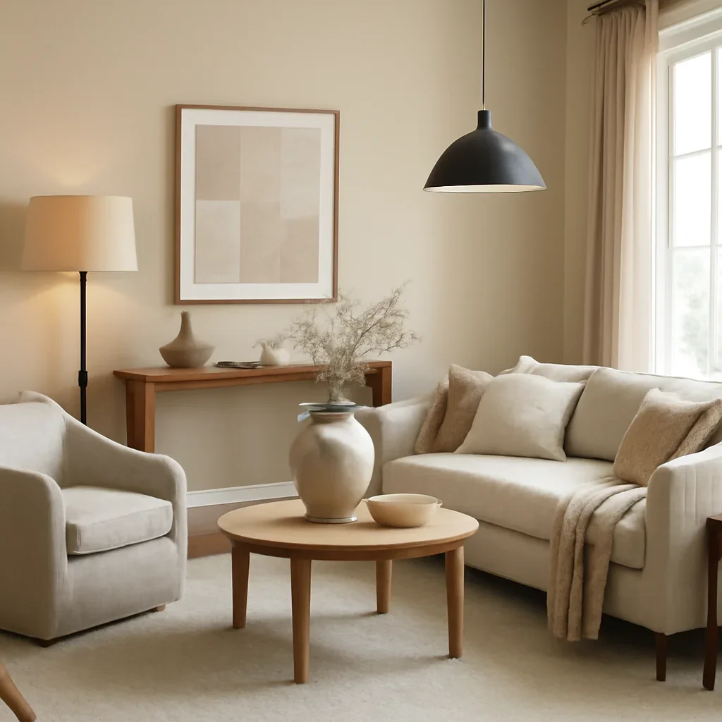 Finished room showing cohesive planning and thoughtful interior design choices