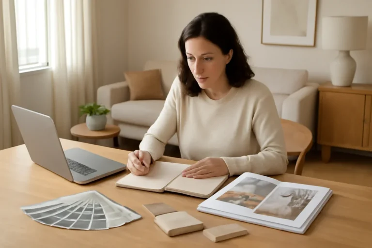 Interior scene illustrating how to prepare for your first interior design consultation