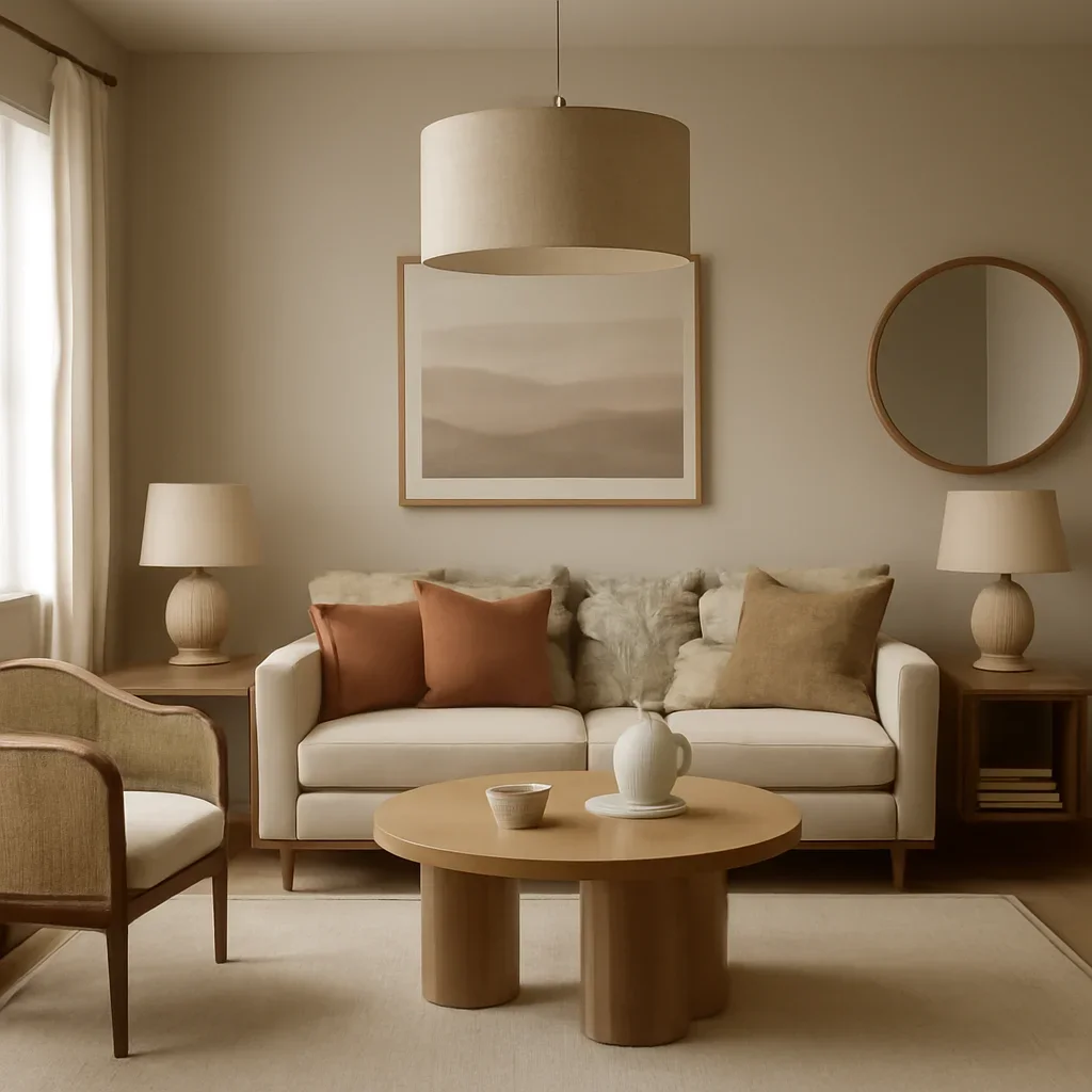 Finished room showing cohesive planning and thoughtful interior design choices