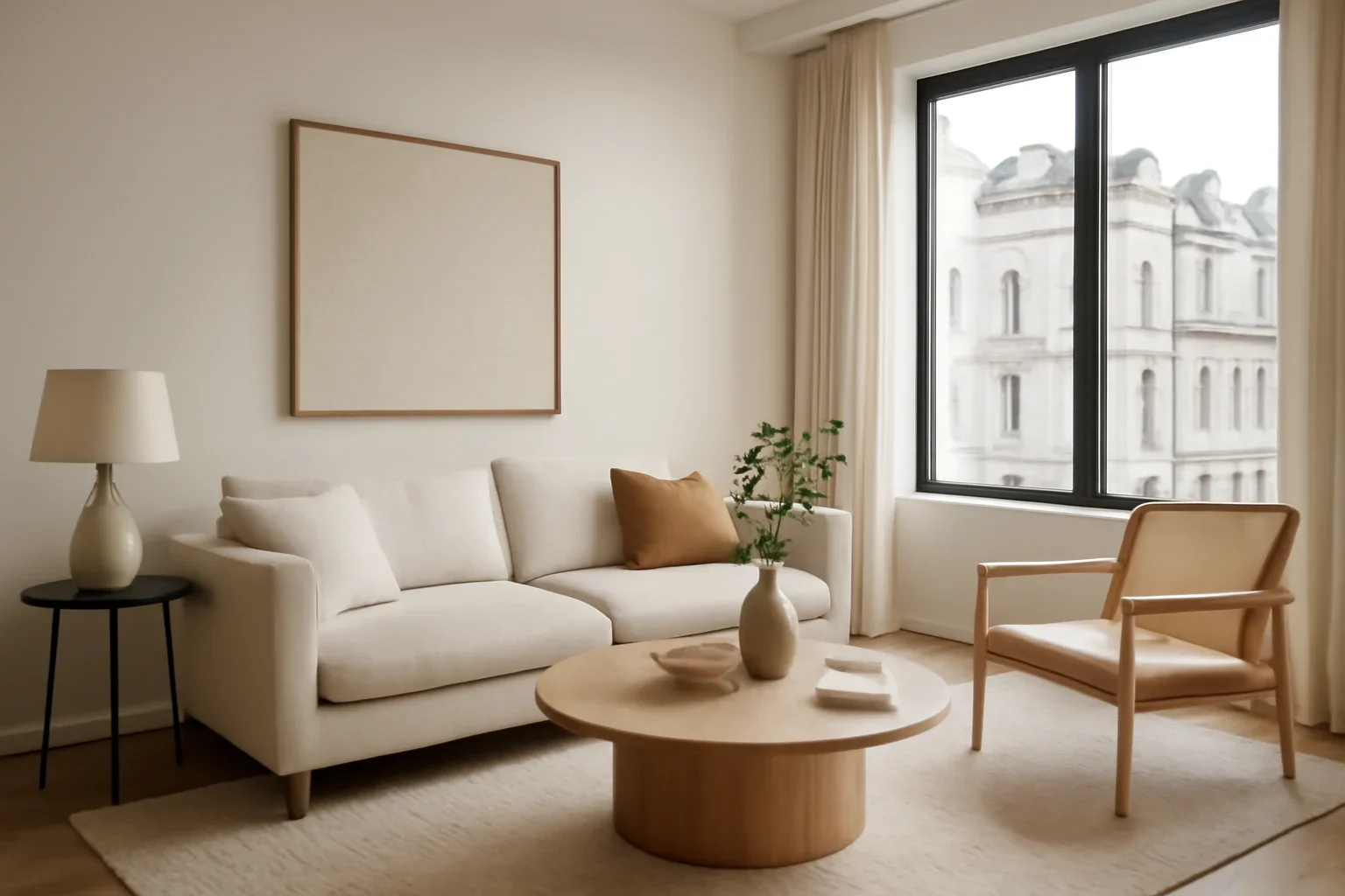 Interior design scene for testimonials in Montreal